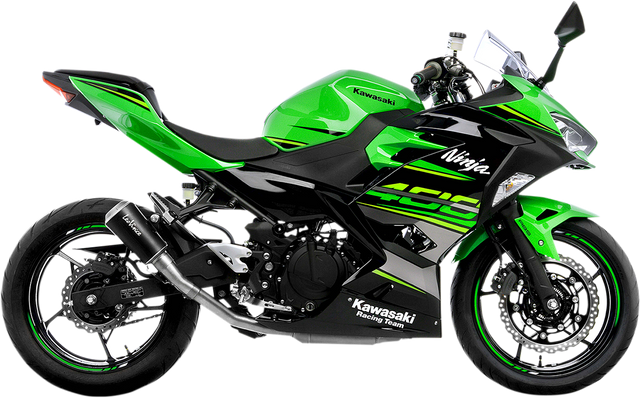 LeoVince LV-10 Muffler 15218CU - Kawasaki Ninja 400 2018-2023; Kawasaki Z400 2019-2023; Kawasaki Ninja 500/Z500 2024-2026