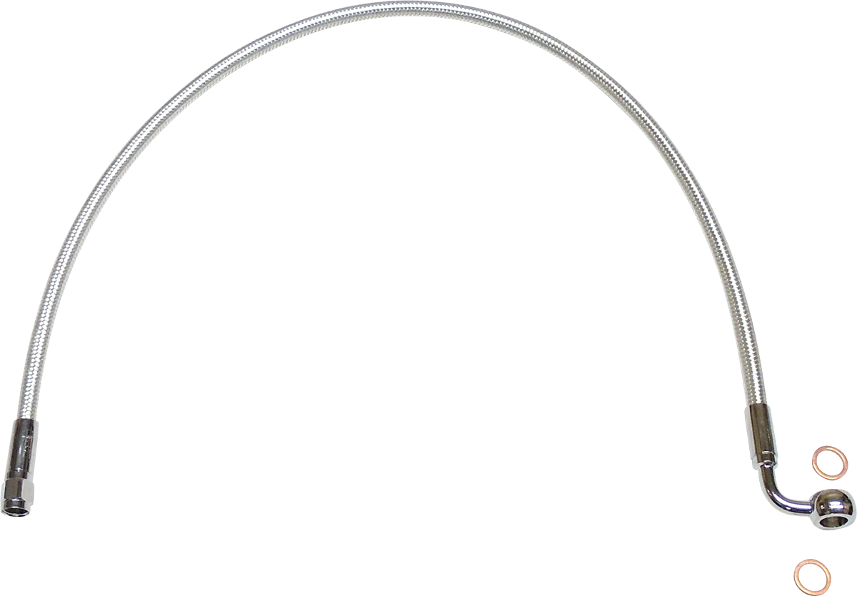 MAGNUM SHIELDING Alternate Length Designer Series ABS-Specific Front Brake Line Kit