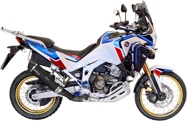 LeoVince LV One Muffler - Black 14355EBU - Honda CRF1100L Africa Twin / Adventure Sports / DCT 2020-2026