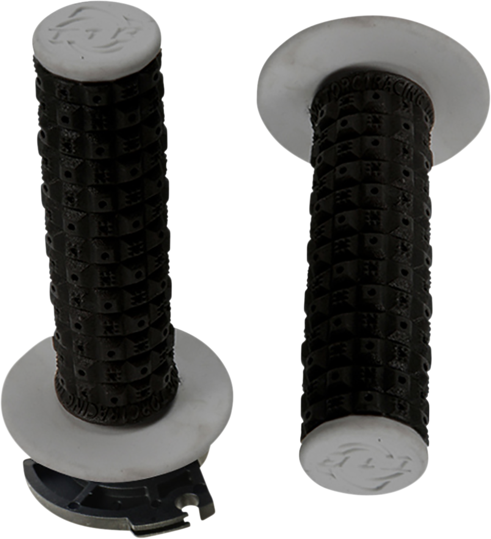 TORC1 Defy Lock-On Grips - Black/Gray 2650-0207