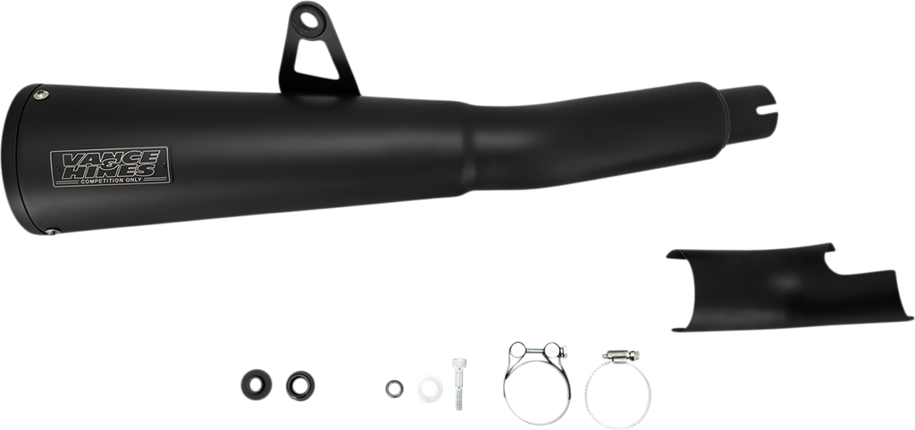 VANCE & HINES Upsweep Slip-On Muffler - Black - Rebel 1100 48425