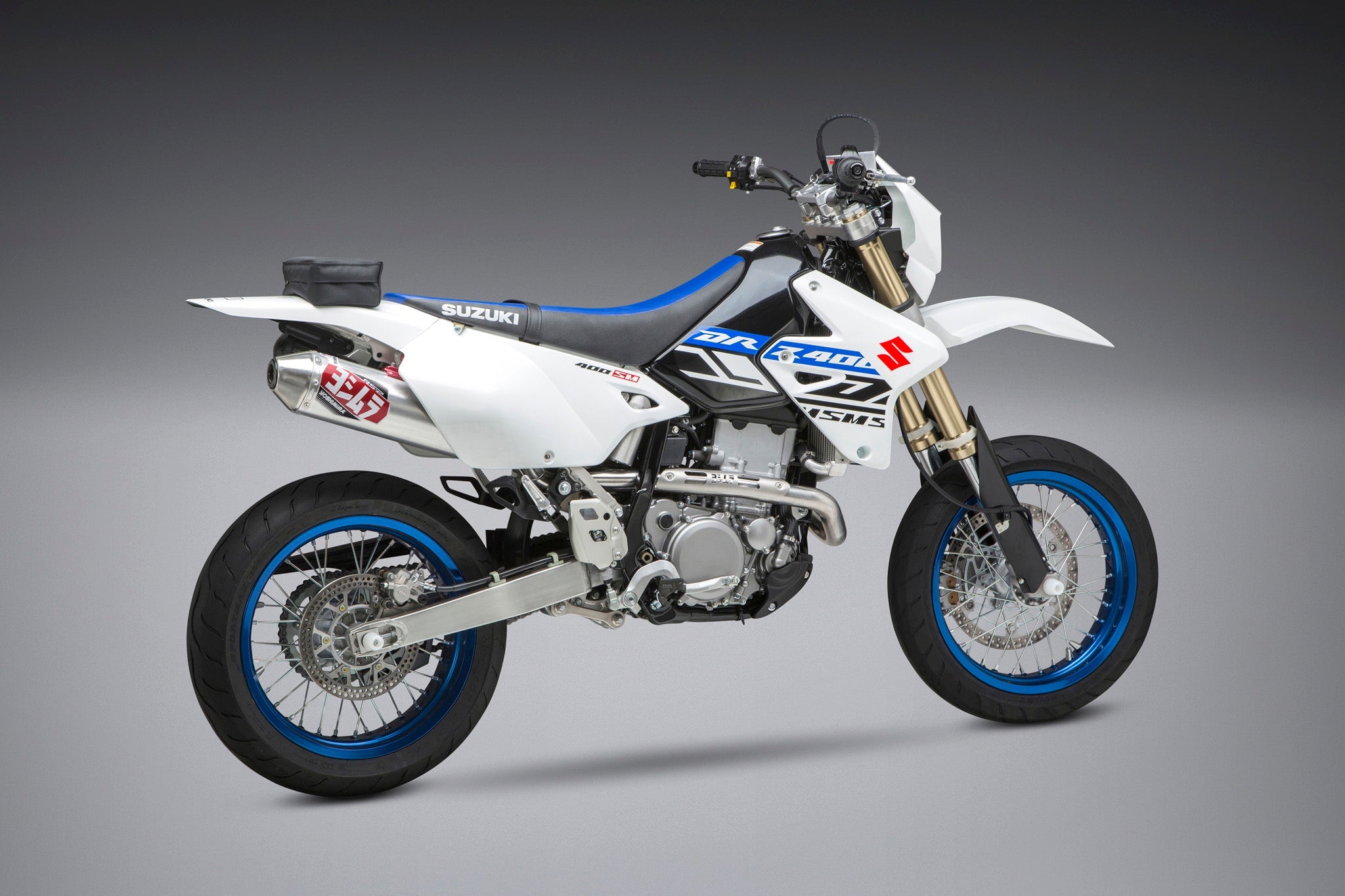 Yoshimura DR-Z400S/SM 00-24 RS-2 Stainless Full Exhaust, w/ Aluminum Muffler