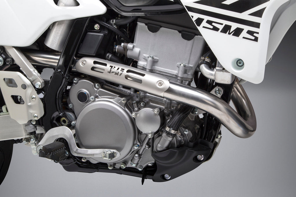 Yoshimura DR-Z400S/SM 00-24 RS-2 Stainless Full Exhaust, w/ Aluminum Muffler