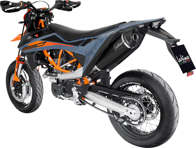 LeoVince Nero Exhaust System - Black Stainless - KTM 690 - KTM 690 Duke; Husqvarna 701 14073U