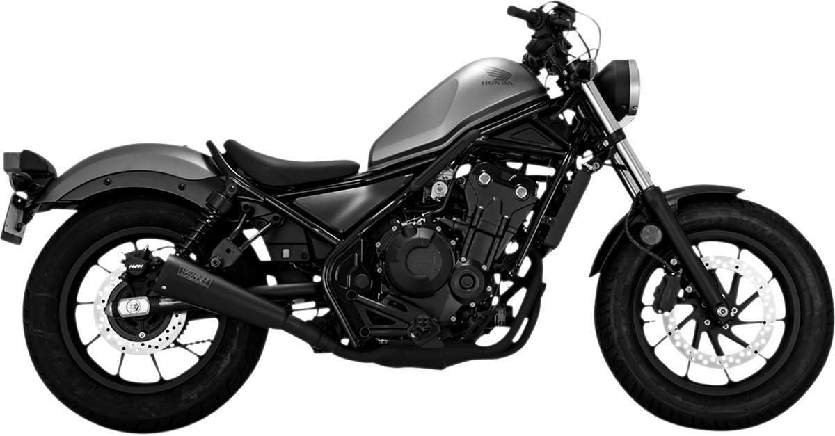 Vance & Hines HONDA 17-20 Rebel S/O Black Slip-On Exhaust