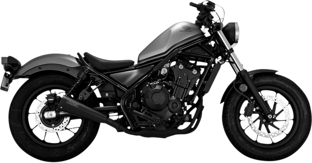 Vance & Hines HONDA 17-20 Rebel S/O Black Slip-On Exhaust