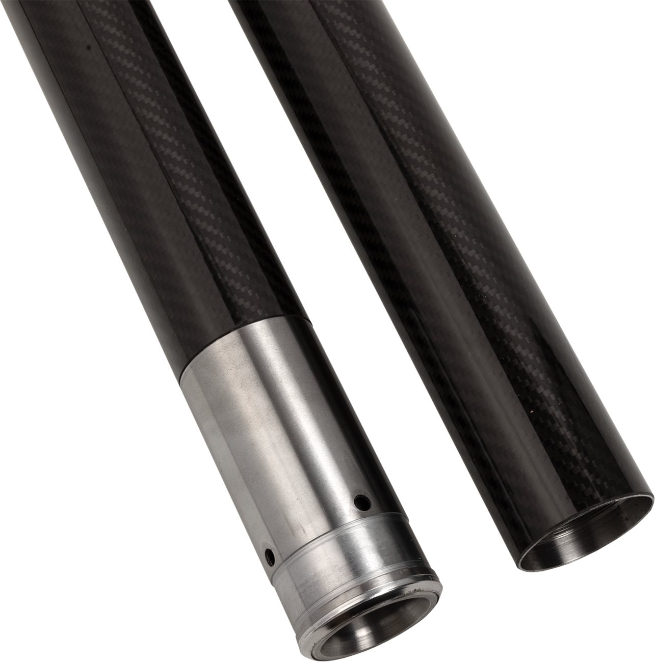CUSTOM CYCLE ENGINEERING Fork Tubes - 49 mm / 24.50" / Black 0404-0698