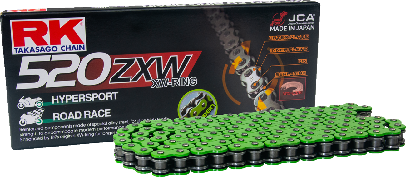 RK Sealed Chain (ZXW) Connecting Link — 520 ZXW