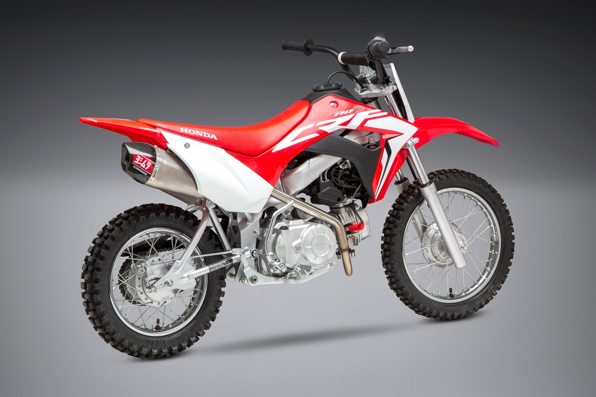Yoshimura CRF110F 19-26 RS-9T Stainless Full Exhaust, w/ Stainless Muffler