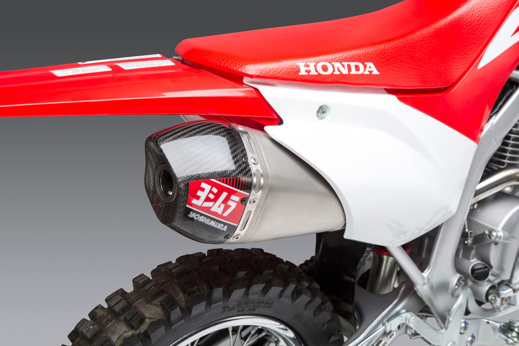 Yoshimura CRF125F 19-26 RS-9T Stainless Full Exhaust, w/ Stainless Muffler