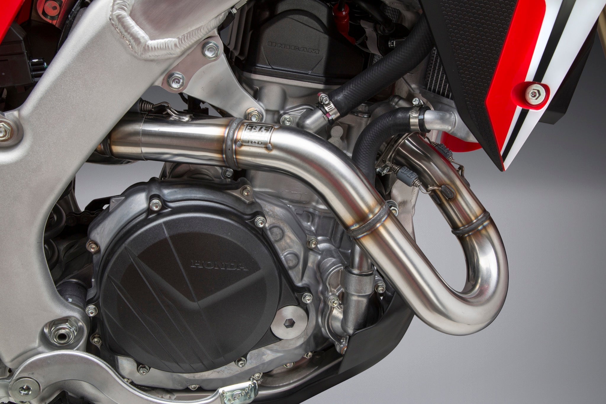 Yoshimura CRF450R/RX 17-20 / CRF450R-S 2022 RS-9T Stainless Full Exhaust, w/ Stainless Mufflers