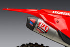Yoshimura CRF450R/RX 2021-2024 / CRF450R-S 2023-2024 RS-12 Stainless Full Exhaust, w/ Stainless Muffler
