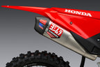 Yoshimura CRF450R/RX 25-26 RS-12 Stainless Full Exhaust, w/ Stainless Muffler