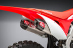 Yoshimura CRF250R 18-21/RX RS-9T Stainless Full Exhaust, w/ Dual Stainless Mufflers