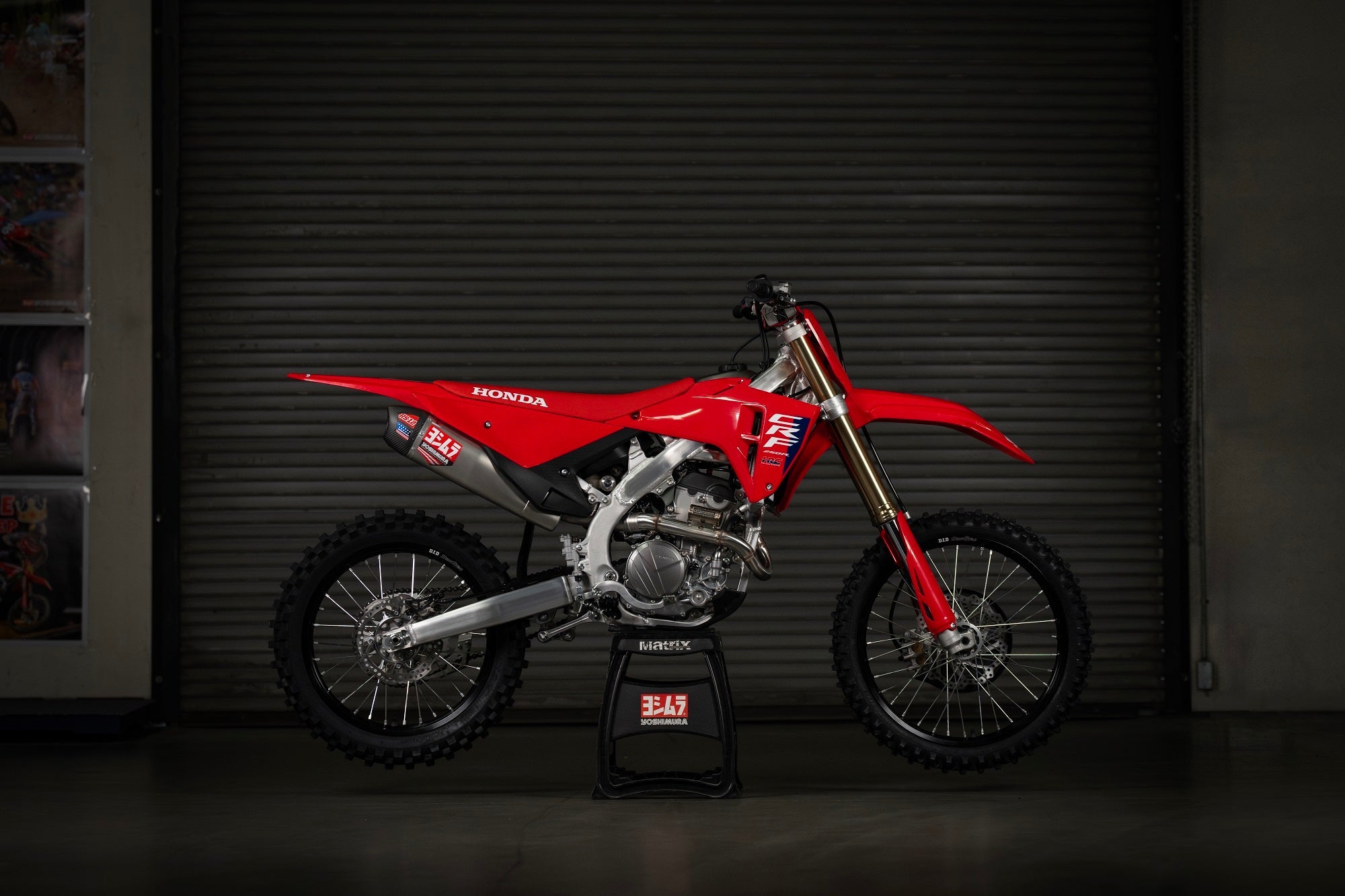 Yoshimura CRF250R/RX 25-26 RS-12 Stainless Full Exhaust, w/ Stainless Muffler