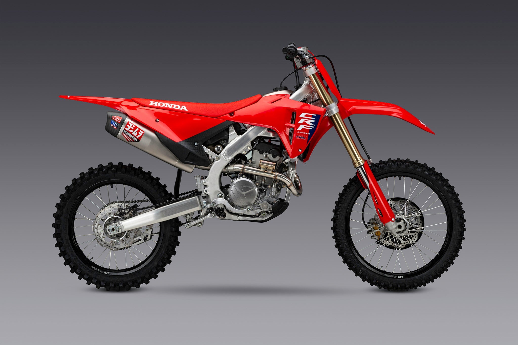Yoshimura CRF250R/RX 25-26 RS-12 Stainless Full Exhaust, w/ Stainless Muffler
