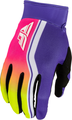 FLY Racing F-16 Raze Gloves (2027) - Purple / Red / Yellow - View 15