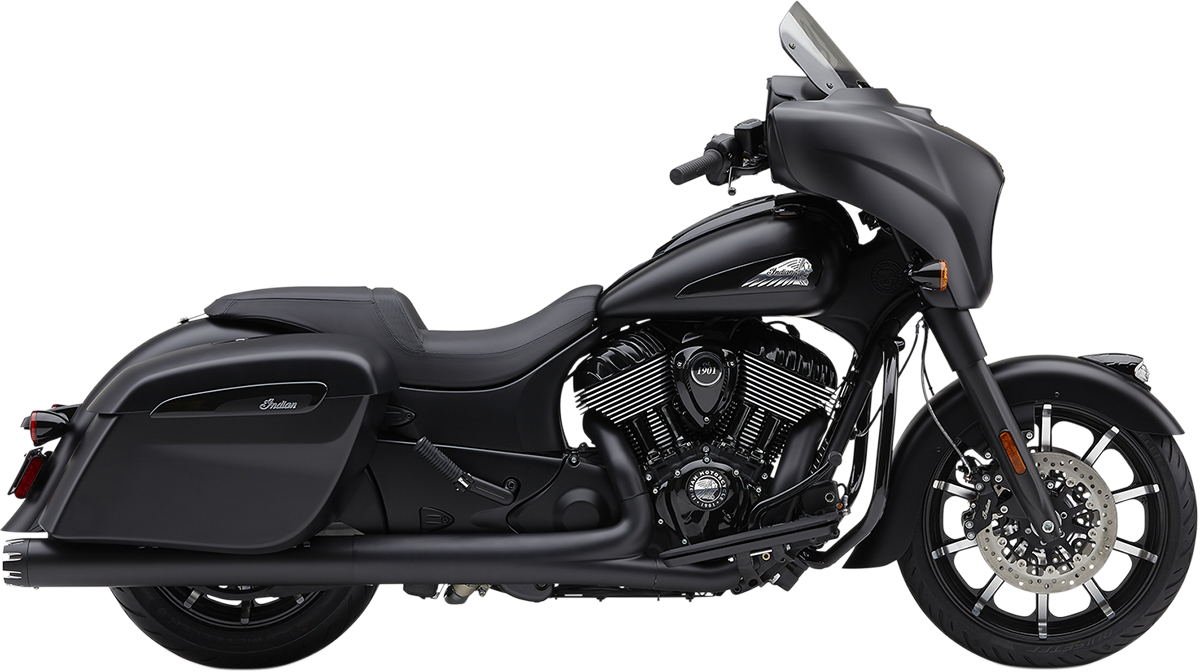 COBRA Dual Cut Slip-On Mufflers - Black 5206B