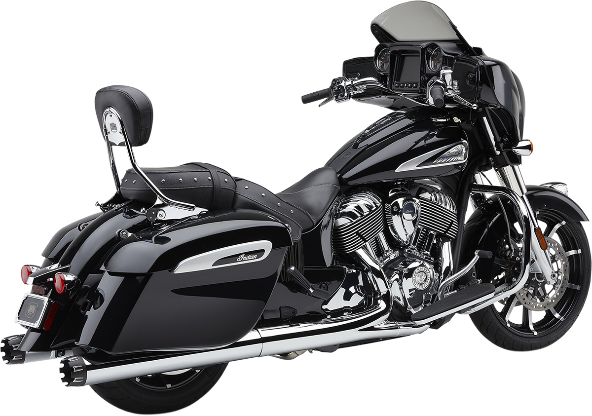 COBRA Dual Cut Slip-On Mufflers - Chrome 5206