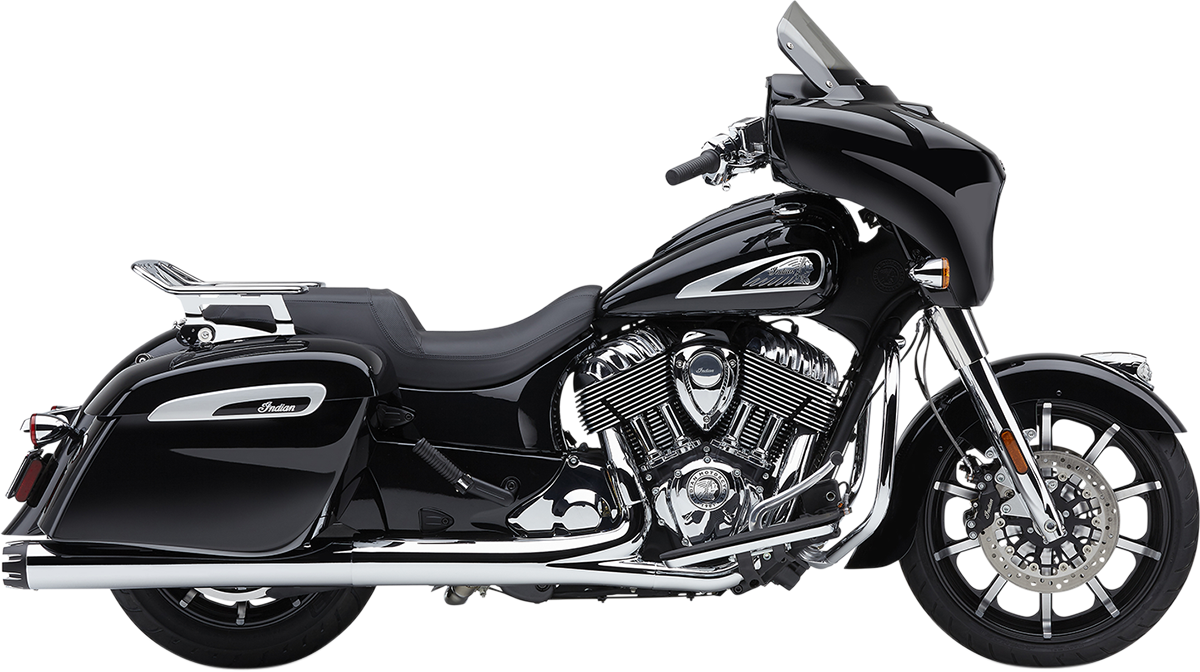 COBRA Dual Cut Slip-On Mufflers - Chrome 5206