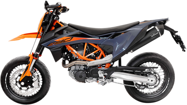 LeoVince Nero Slip-On Muffler - Black - 690/700 - KTM 690 Duke; Husqvarna 701 14072U
