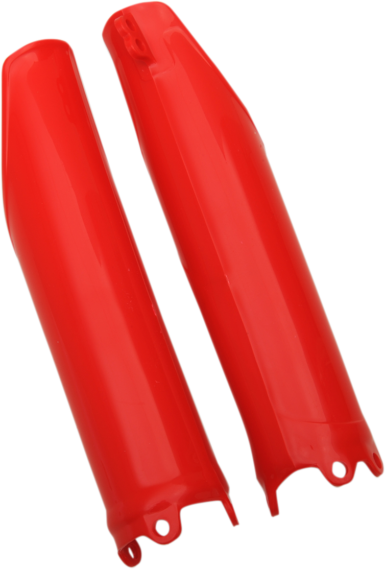 ACERBIS Fork Covers - Lower / Red 0412-0339