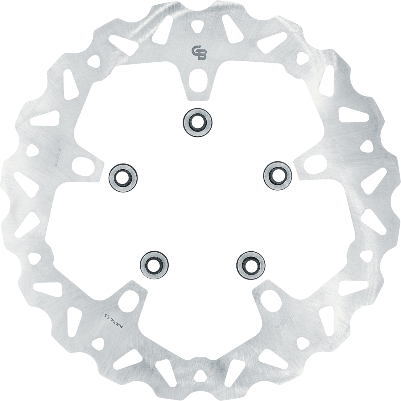 GBRAKES Oversize Wave® Brake Rotor - Wave® Brake Rotor / Front / 12-1/2" 1710-4987