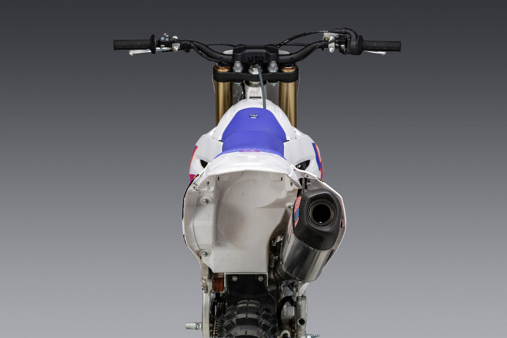 Yoshimura YZ250F 24-26 RS-12 Stainless Full Exhaust, w/ Aluminum Muffler