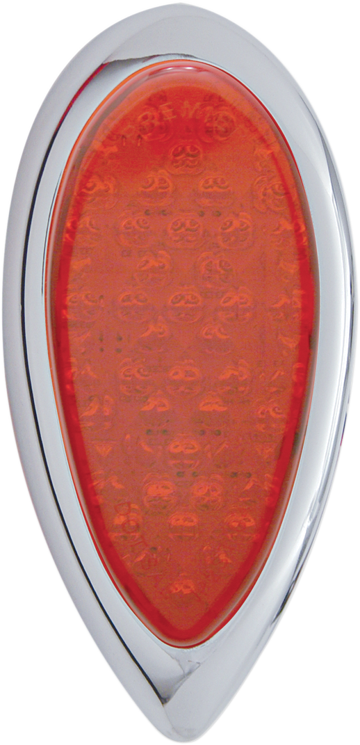 PRO-ONE PERF.MFG. Teardrop LED Taillight - Taillight / Tear Drop / Red Lens 2010-1039