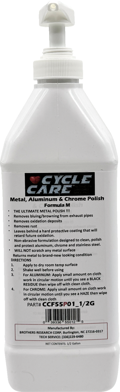 CYCLE CARE FORMULAS Formula M Aluminum/Chrome Polish