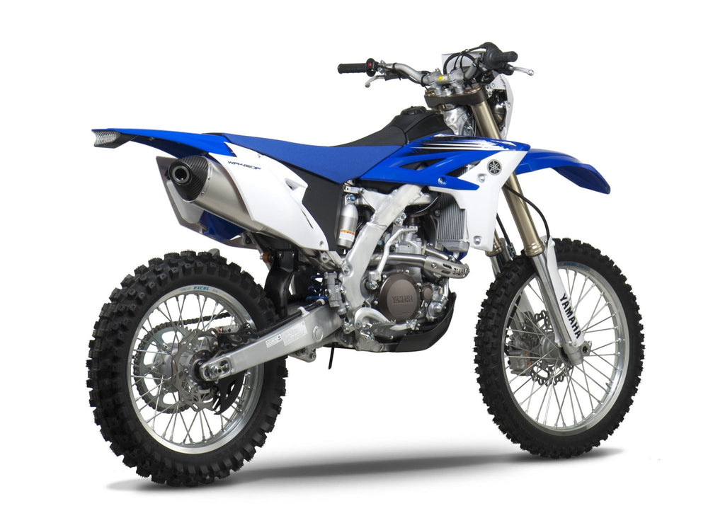Yoshimura WR450F 12-15 RS-4 Stainless Full Exhaust, w/ Aluminum Muffler