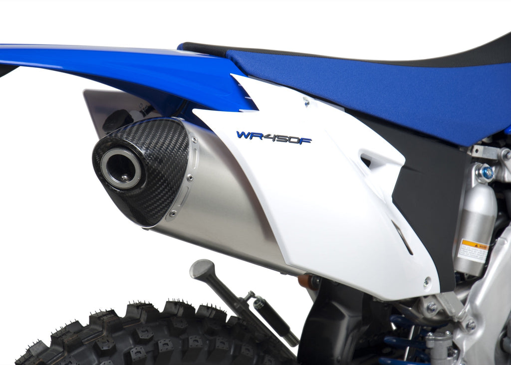 Yoshimura WR450F 12-15 RS-4 Stainless Full Exhaust, w/ Aluminum Muffler