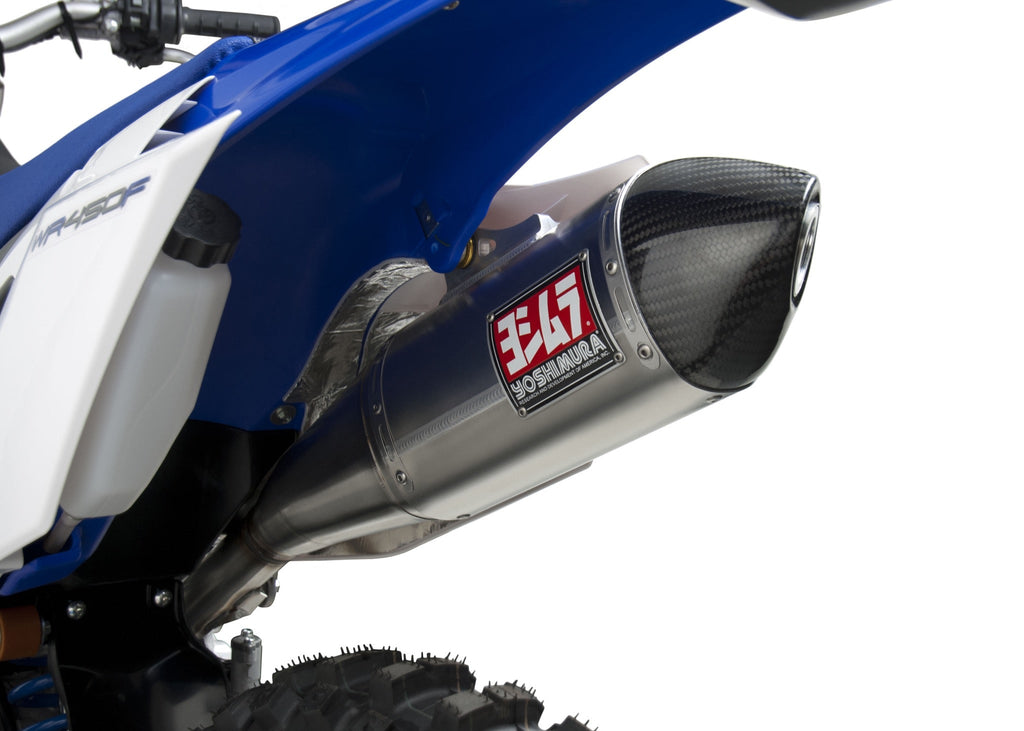Yoshimura WR450F 12-15 RS-4 Stainless Full Exhaust, w/ Aluminum Muffler