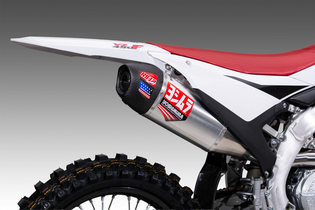 Yoshimura YZ450F 2026 RS-12 Stainless Slip-On Exhaust, w/ Aluminum Muffler