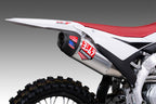 Yoshimura YZ450F 2026 RS-12 Stainless Slip-On Exhaust, w/ Aluminum Muffler