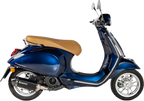 AKRAPOVIC Slip-On Scooter Muffler - Stainless Steel S-VE125SO3-HZBL