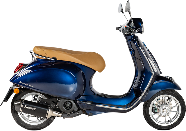 Akrapovic Slip-On Scooter Muffler - Stainless Steel S-VE125SO3-HZBL - Vespa Primavera/Sprint 125/150 2021