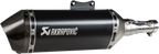 AKRAPOVIC Slip-On Scooter Muffler - Stainless Steel S-VE125SO3-HZBL