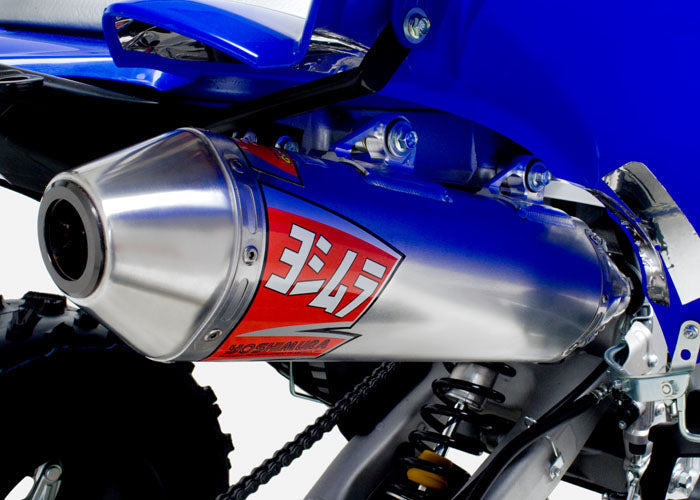 Yoshimura Raptor 700/R 06-14 RS-2 Stainless Full Exhaust, w/ Aluminum Muffler