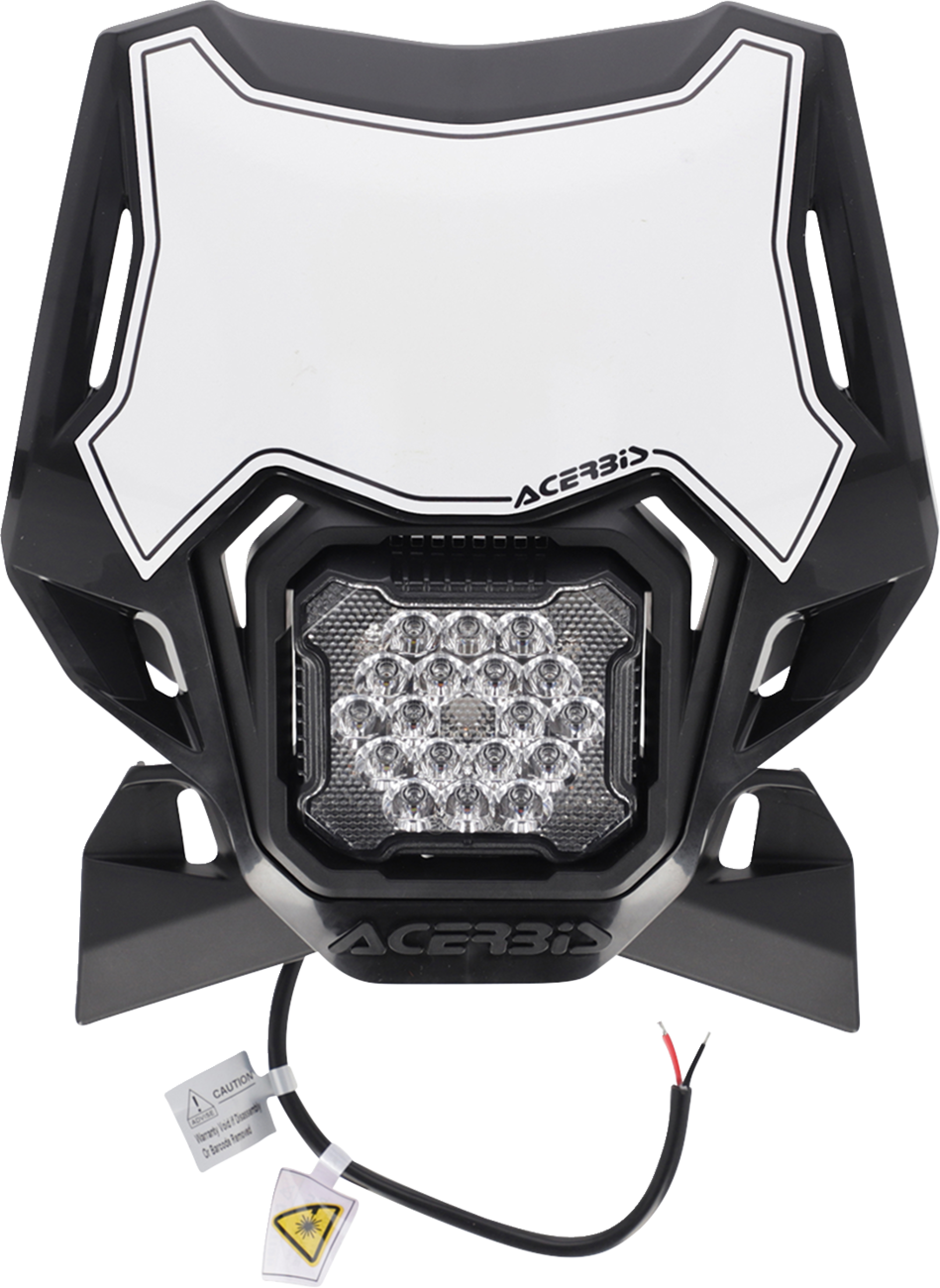 ACERBIS Headlight- VSL Lumen-X - Black 0520-4381