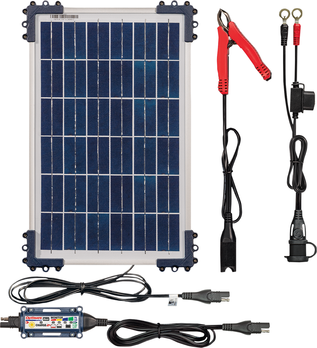 TECMATE OptiMate™ 10 W Solar DUO Charger/Maintainer - Battery Charger/Maintainer / Solar DUO / 10 W 3807-0542