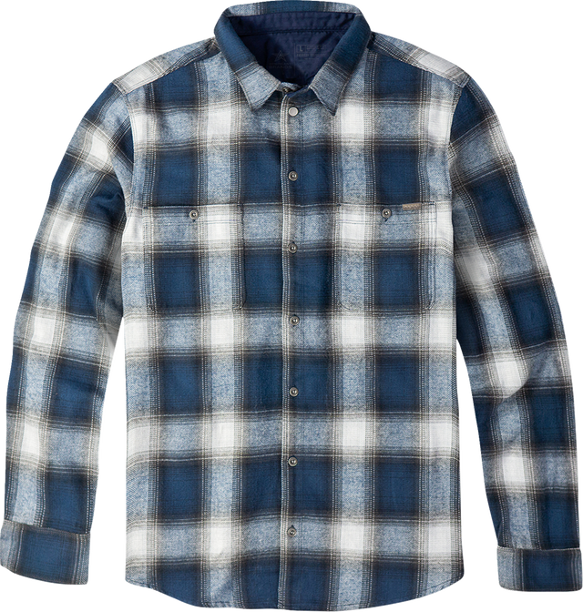 American Biker Mr Piston Flannel Shirt - Blue / XL 3040-3515