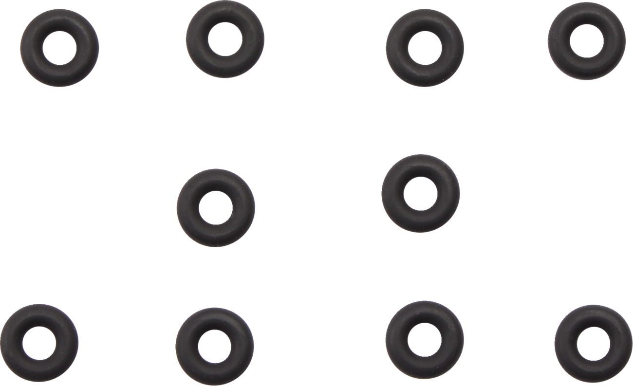 MOTION PRO Replacement Inlet O-Ring - Inlet O-Ring / Replacement / For Fuel Injector Cleaner Tool / 10 Pack 3804-0054