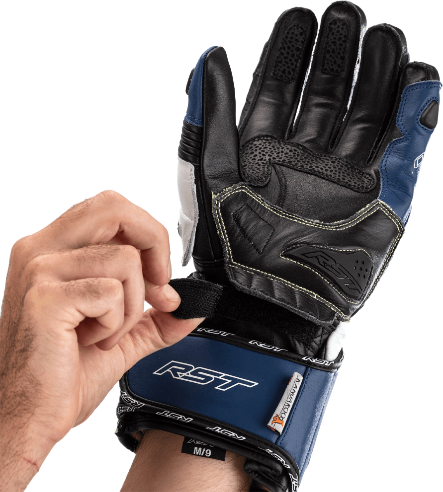 RST Tractech EVO 4 CE Glove - Blue / White / Black - View 11