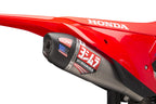 Yoshimura CRF450R/RX 2021-2024 / CRF450R-S 2023-2024 RS12 Stainless Slip-On Exhaust, w/ Stainless Muffler