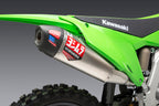 Yoshimura KX250/X 21-24 RS-12 Stainless Full Exhaust, w/ Aluminum Muffler