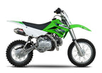 Yoshimura KLX110/L 02-26/SUZ DR-Z110 03-05 RS-2 Stainless Full Exhaust, w/ Carbon Fiber Muffler
