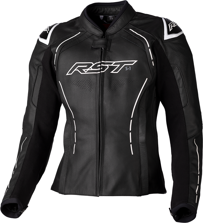RST Women's S1 CE Jacket - Black / White - View 1