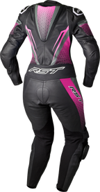 RST Tractech Evo 5 CE Women's Leather Suit - Black / Pink - View 2