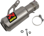 AKRAPOVIC Slip-On Line Muffler - Titanium - S1000RR S-B10SO11-CBT